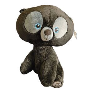 NWT Disney Store Brave 13" Merida Brother Harris Black Bear Plush Stuffed Animal
